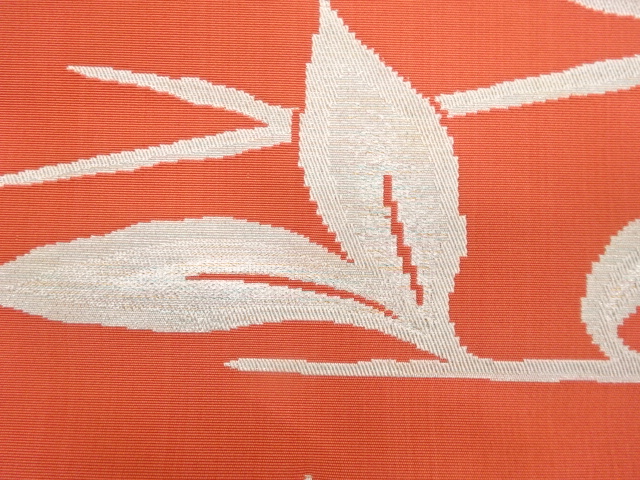 7746279: JAPANESE KIMONO / ANTIQUE BOLT FOR HASSUN OBI / WOVEN